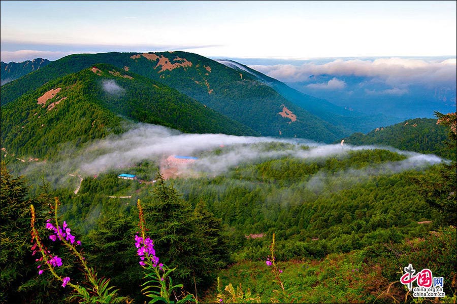 Located in Miyun County some 150 kilometers east of Beijing, Wuling Mountain is a national-level forest reserve. What distinguishes the reserve from other similar mountain resorts in suburban Beijing is its many creeks, waterfalls and moisture-rich air. (China.org.cn)