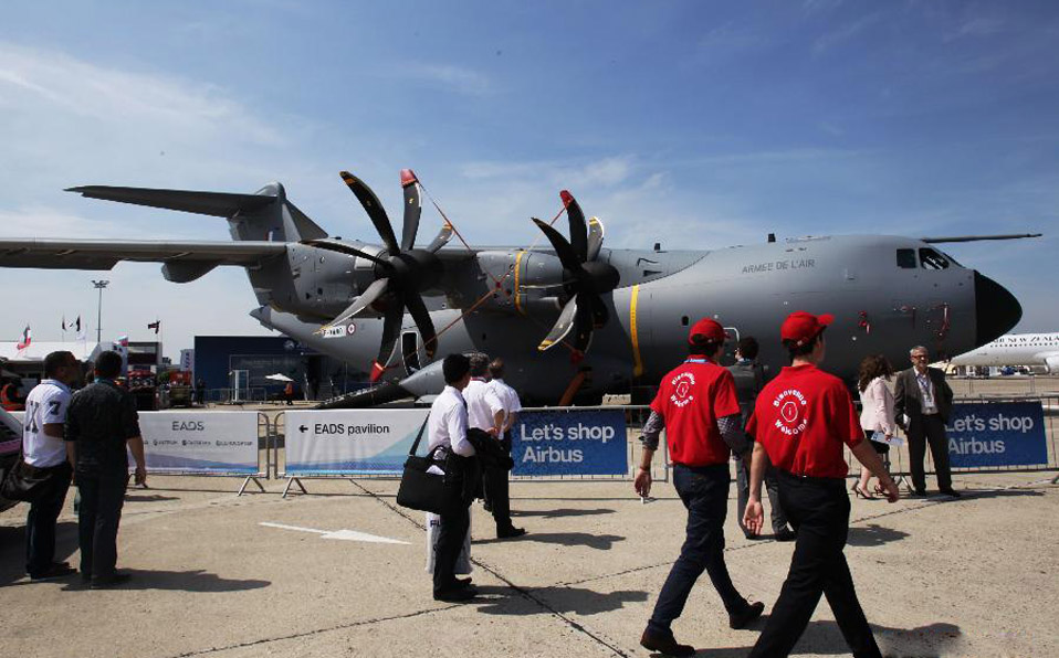 50th Int'l Paris Air Show kicks off 