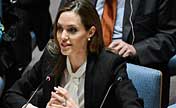 Angelina Jolie urges UN to tackle sexual violence