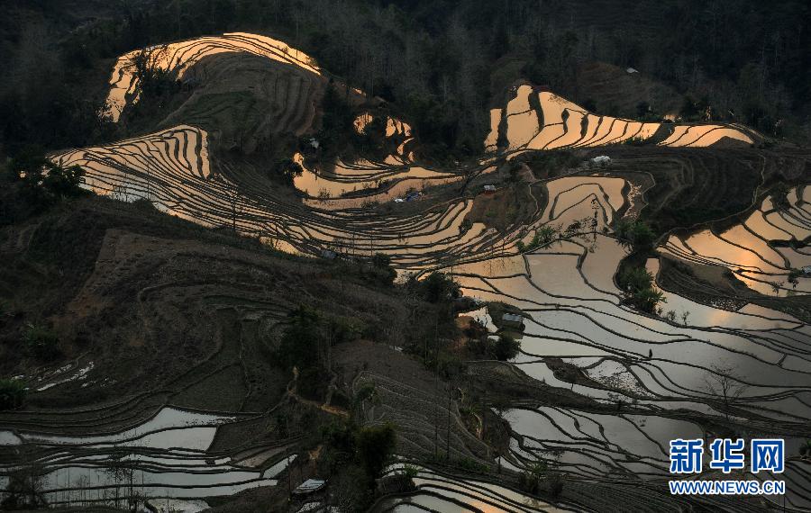 Hani Rice Terraces, China. (Photo: xinhuanet.com)