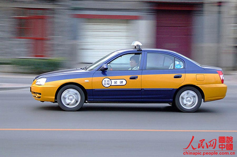 Hyundai taxis are seen everywhere in Beijing. (File Photo) 