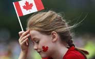 Canadians celebrate their country's 146th birthday