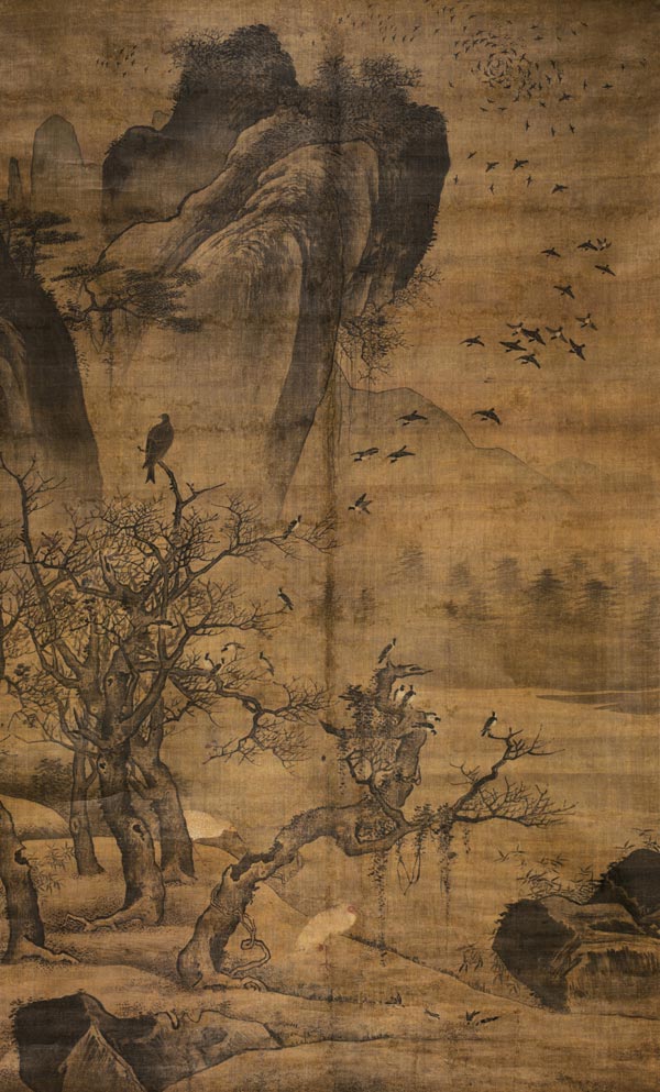 A painting from the Song Dynasty (960-1279), the author is unknown, 193×116.5 cm. (China Daily)