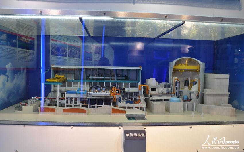 Model of a generating unit. (People’s Daily Online/ Du Yanfei)
