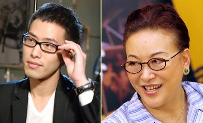 Albert Tong and his mother Hsu Feng (File Photo)