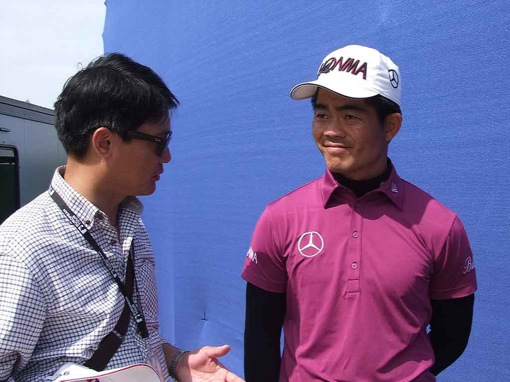 Ever SmilingEven after an early exit from the Scottish Open, there is a smile on the face of Liang Wenchong as he discusses his new role as R&A Golf Ambassador. (Photo/ David Ferguson)