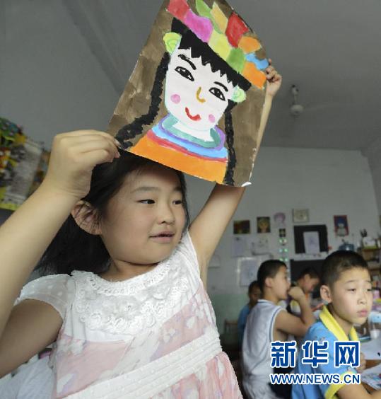 Interest class in Shandong(Xinhua photo)