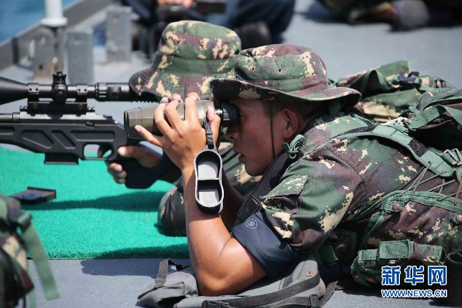 PLA special forces hold military skills contest (Photo: xinhuanet.com)