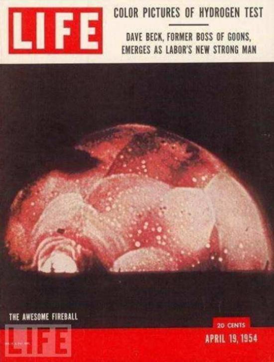 Astonishing nuclear explosions in history: Life Magazine  (6)
