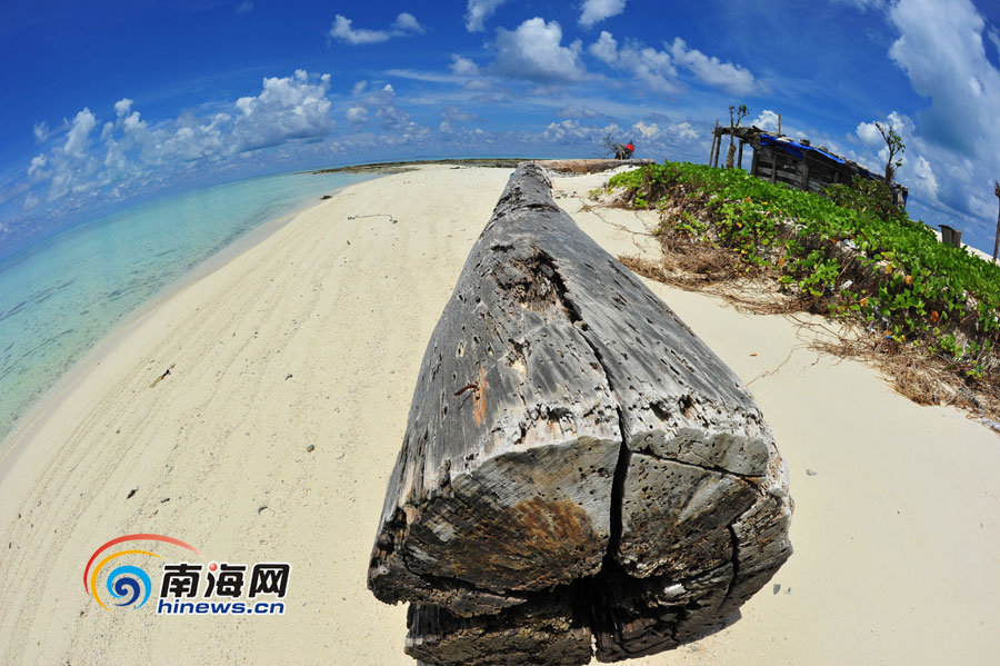 Beautiful scenery on Yinyu island of Sansha City (Source: hinews.com/Li Qingfang)