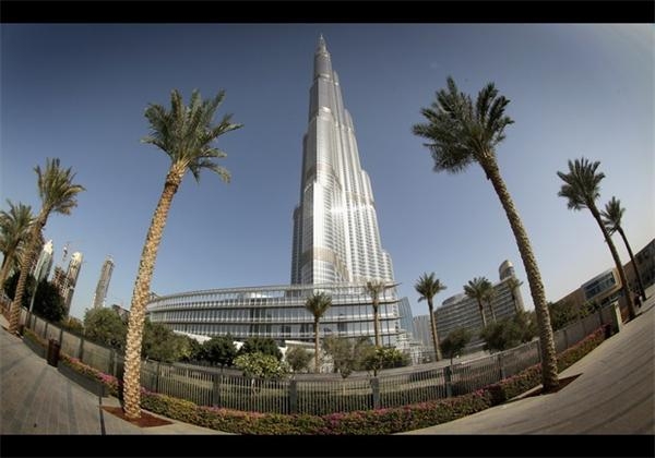 Burj Khalifa(828.14m), Dubai (Source:rednet.cn)