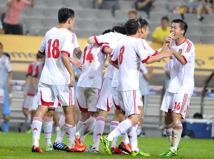 China, Japan draw 3-3 at East Asian Cup. (Photo/Osports)