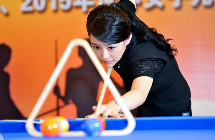 Queen of Nine Ball - Pan Xiaoting's excellent performance. (Photo/Osports)