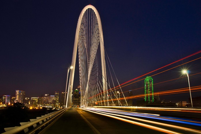 Margaret Hunt Hill Bridge: Texas, United States (Huanqiu.com)