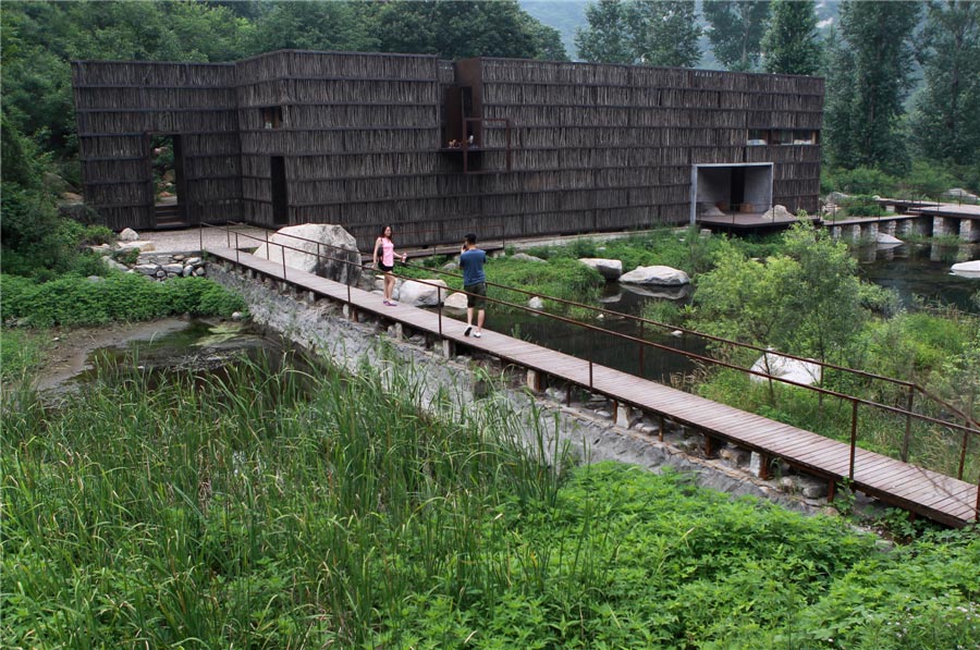 Liyuan Library in Huairou district of Beijing (China Daily/Cui Meng)