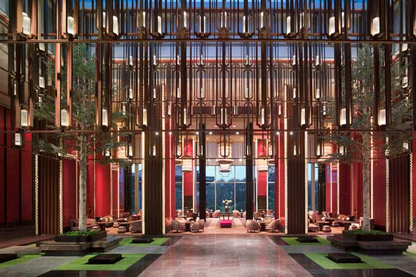 Shangri-la Hotel, Qufu pays respects to the home sage in its design. (China Daily)