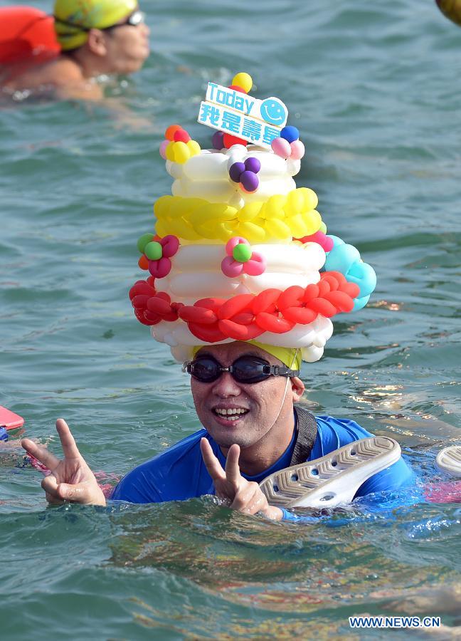 Annual Sun Moon Lake Swimming Carnival Kicks Off In China S Taiwan 2 People S Daily Online