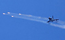 J-10 in live-fire training, all 28 rocket projectiles hit targets
