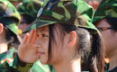 New college students' military training in Guangzhou