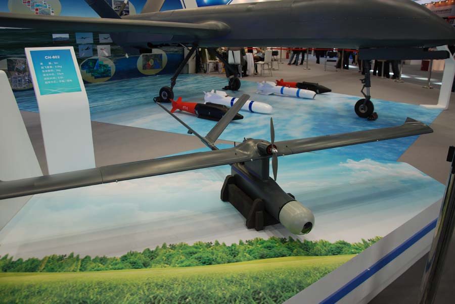 CH-4 Unmanned Aerial Vehicle Displayed At 15th Aviation Expo China (6 ...