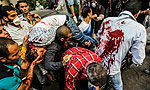 Egyptian protesters clash with police amid war anniv. celebration
