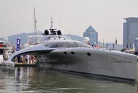 World's most amazing yacht on display in Guangzhou