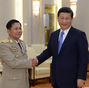 Chinese president meets Myanmar defense chief