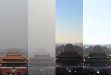 A record of Beijing air quality change