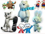 Mascots of Winter Olympic Games