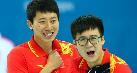 China beat Britain to reach men's curling semifinals