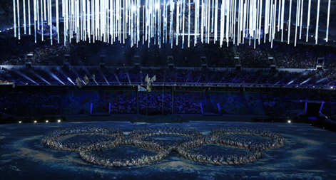 Closing ceremony of 2014 Sochi Winter Olympics
