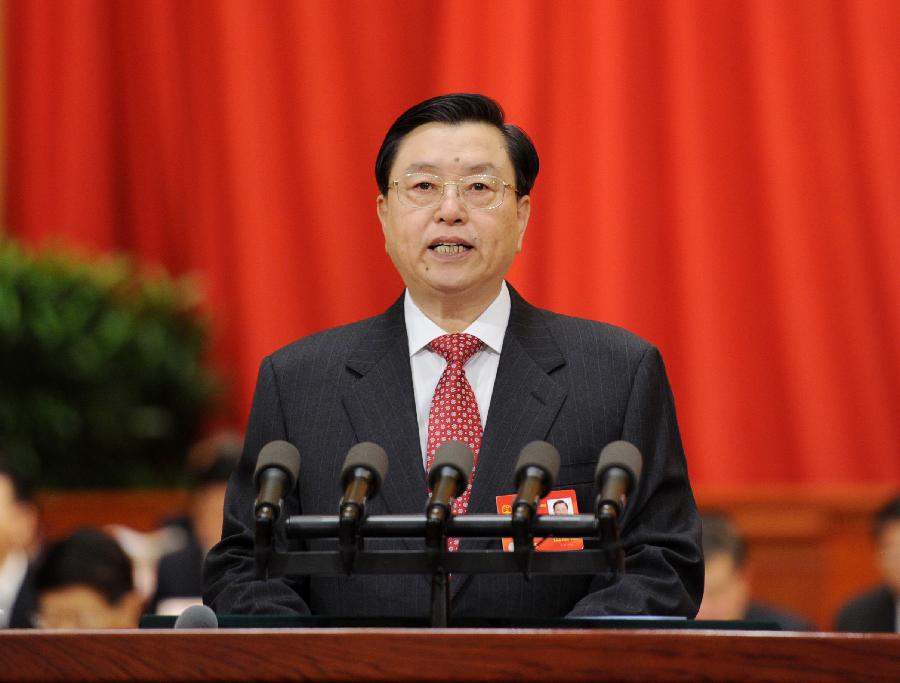 Top legislator stresses confidence in China's political system