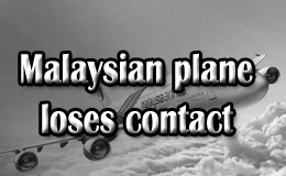 Malaysian passenger plane loses contact