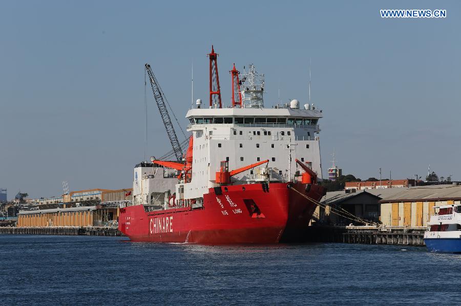 China's icebreaker joins MH370 debris search 