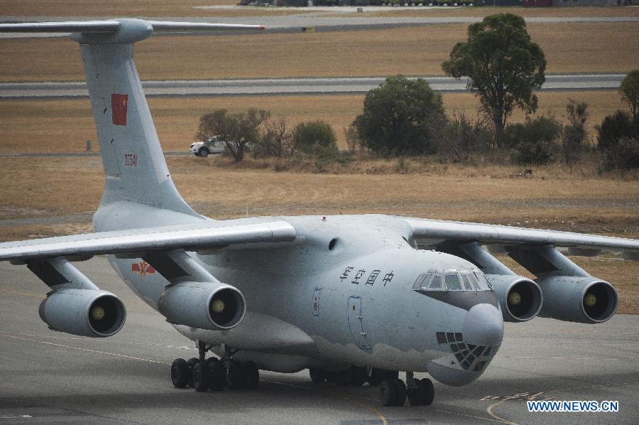 Chinese Air Force plane returns to Perth airport
