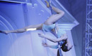 Powerful, beautiful pole dancing performance in Tianjin