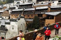 Scenery of ancient village in E China