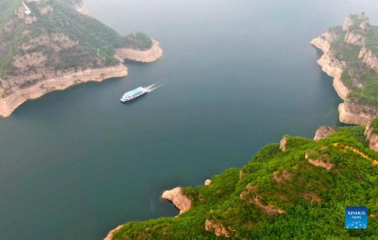 Scenery of Yellow River in China\