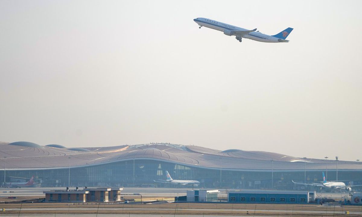 Beijing Daxing International Airport. Photo: Xinhua