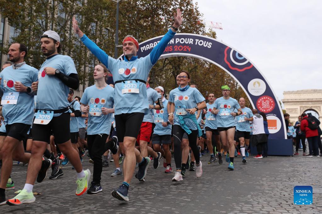 Marathon For All held to mark 1000 days countdown to opening of Paris