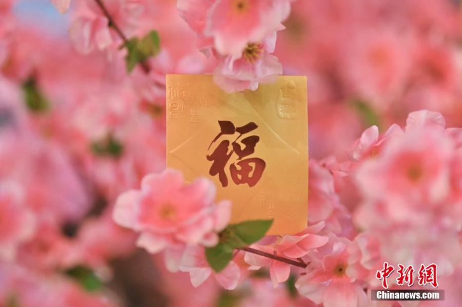 Hong Kong people buy decorations for Chinese New Year - People's