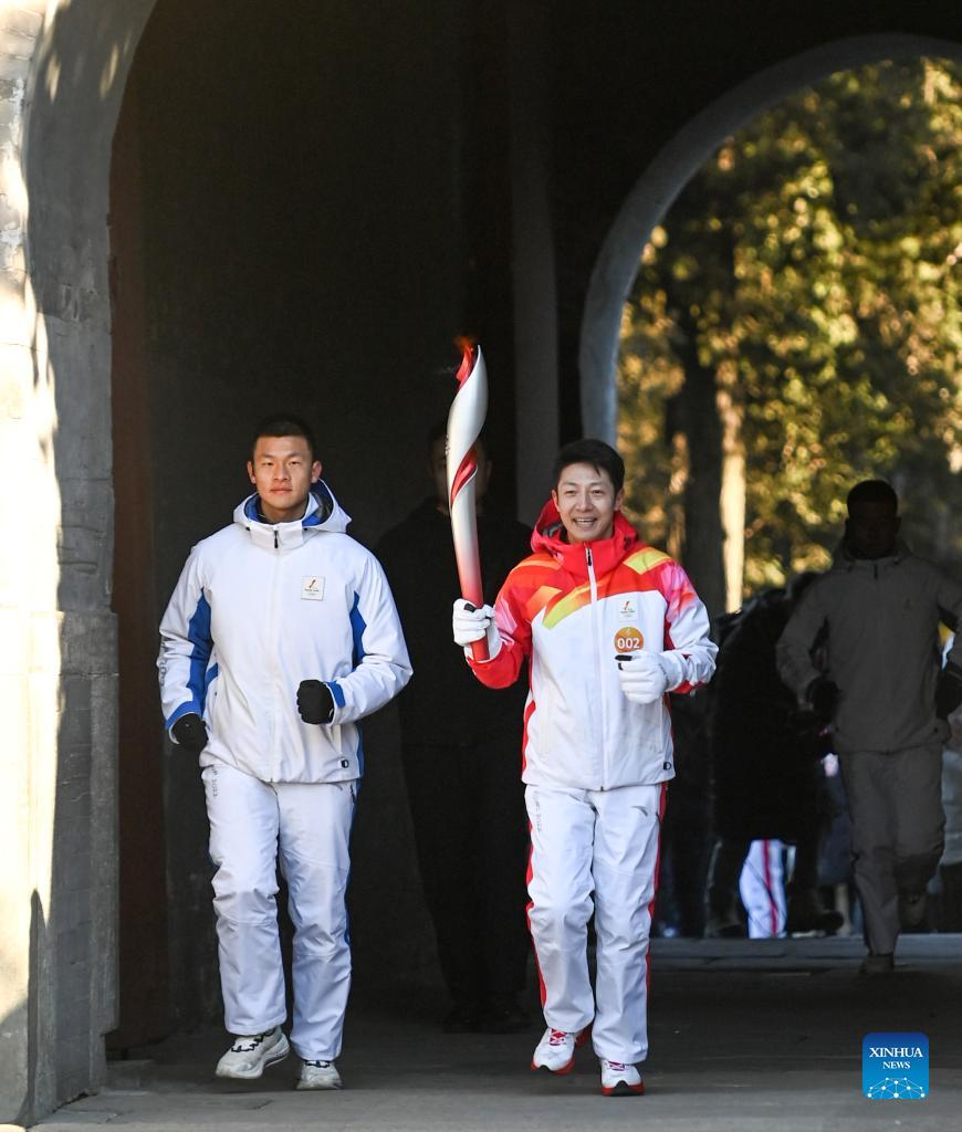 In pics: Beijing 2022 Olympic Torch Relay on Feb. 4