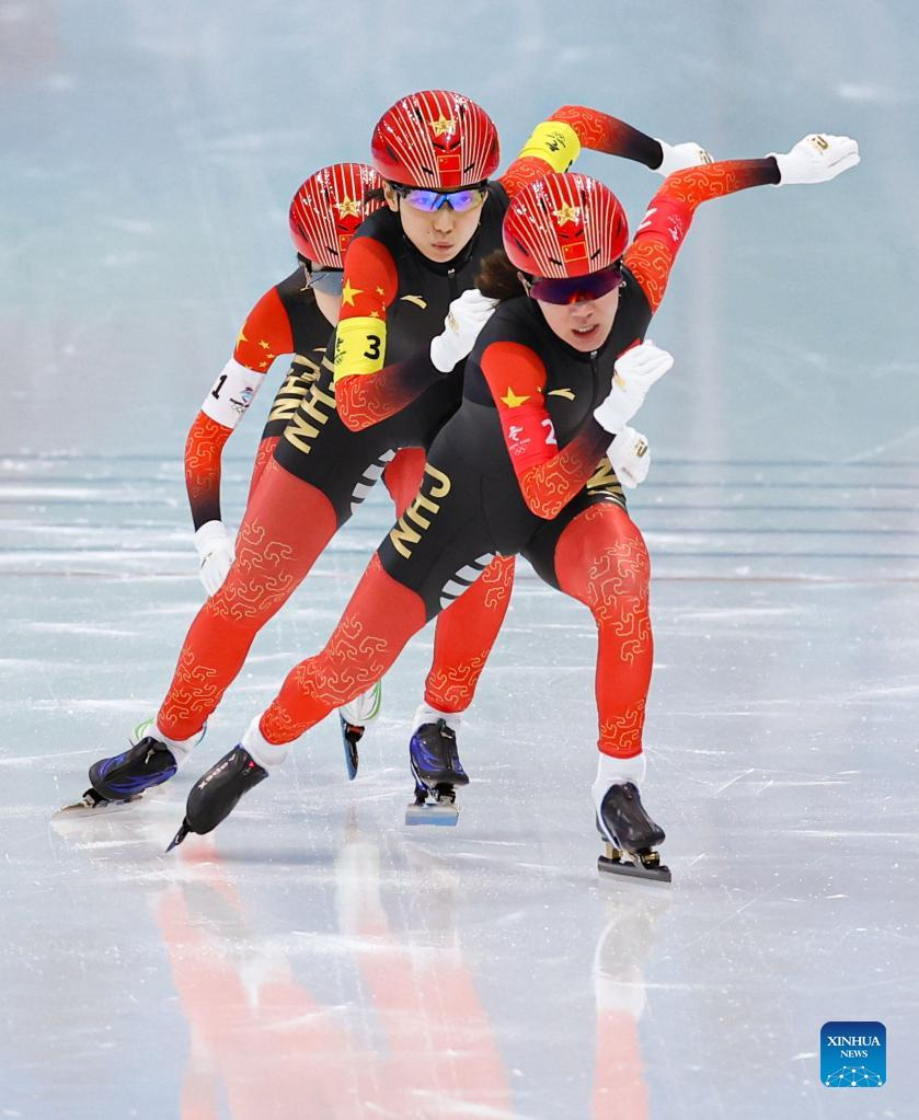 Canada Wins Speed Skating Women's Team Pursuit At Beijing 2022 - People ...