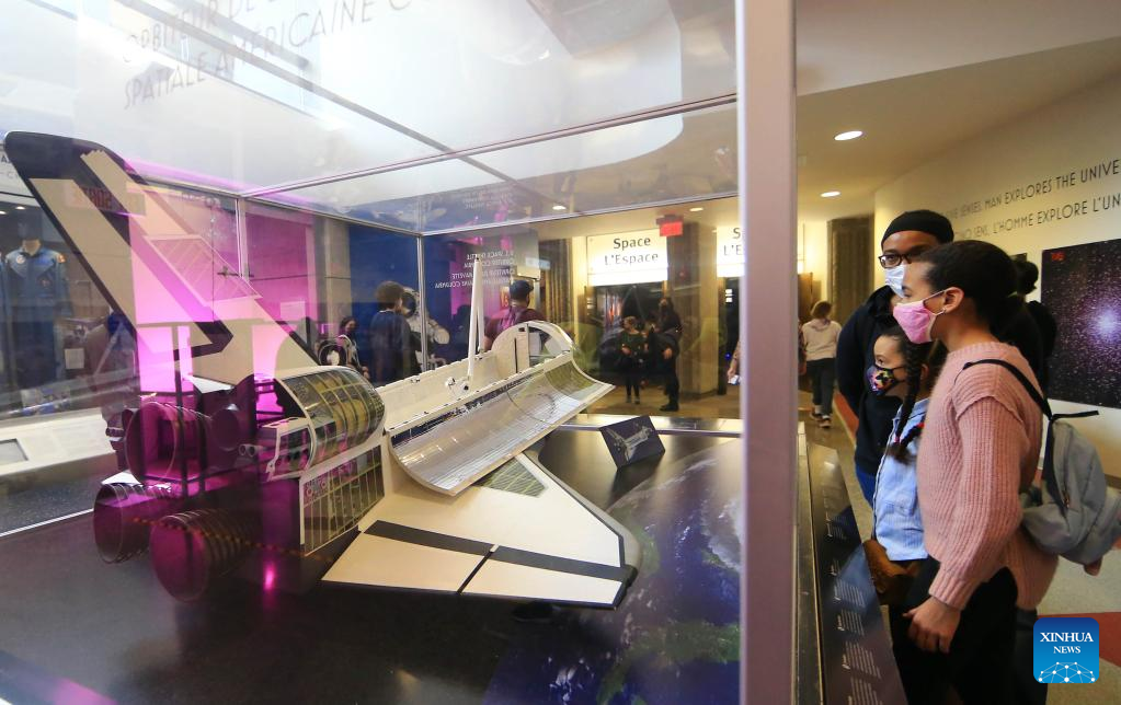 People visit Ontario Science Center during five days of March Break in Toronto