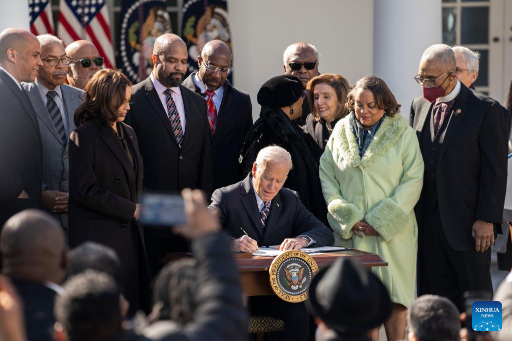 Biden Signs Bill Making Lynching Federal Hate Crime Peoples Daily Online 7485