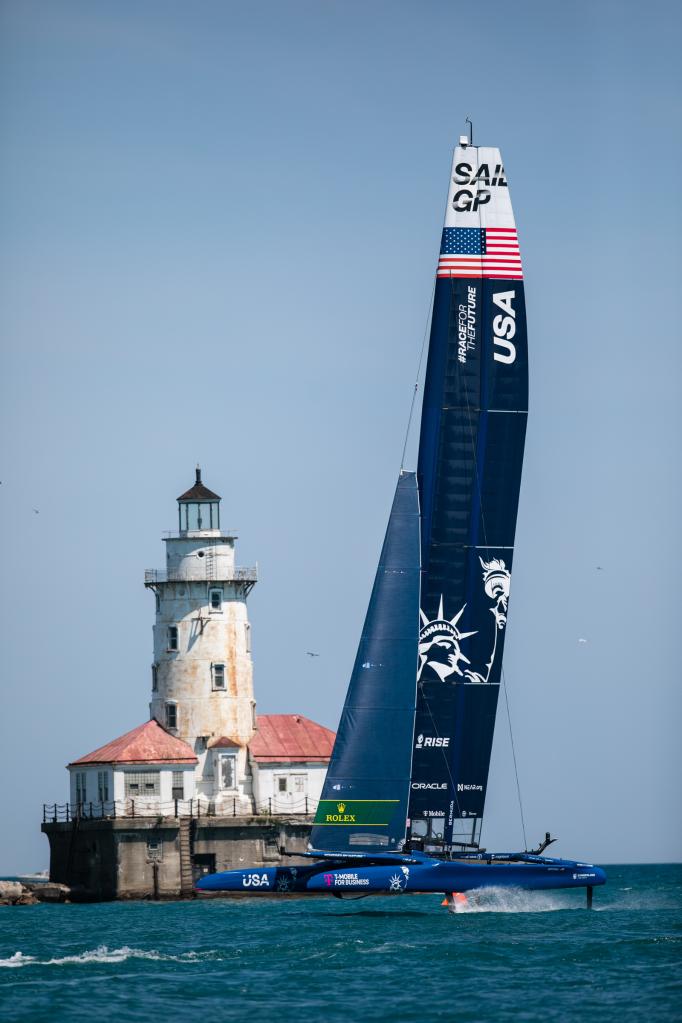 Highlights of U.S. Sailing Grand Prix Chicago People's Daily Online