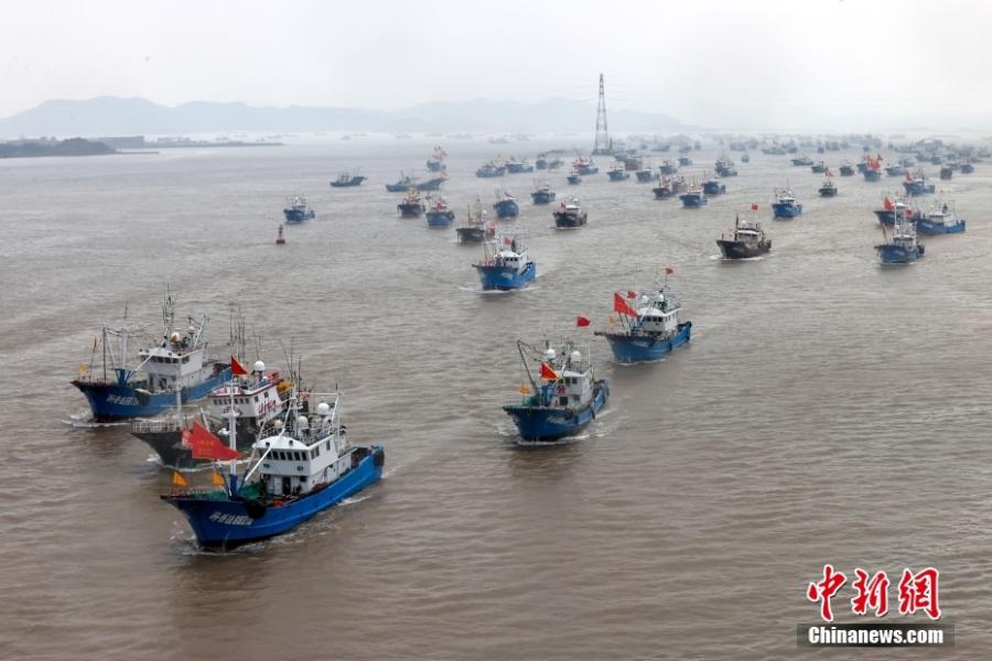 Fishing ban lifted on East China Sea in Zhejiang