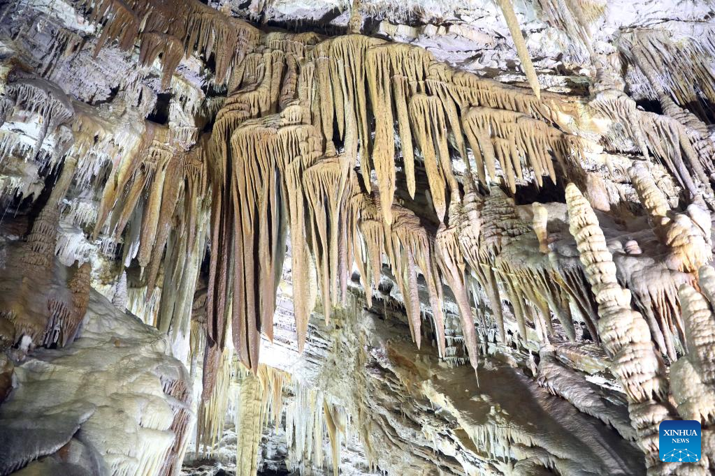 View of Xinglong karst cave in north China's Hebei