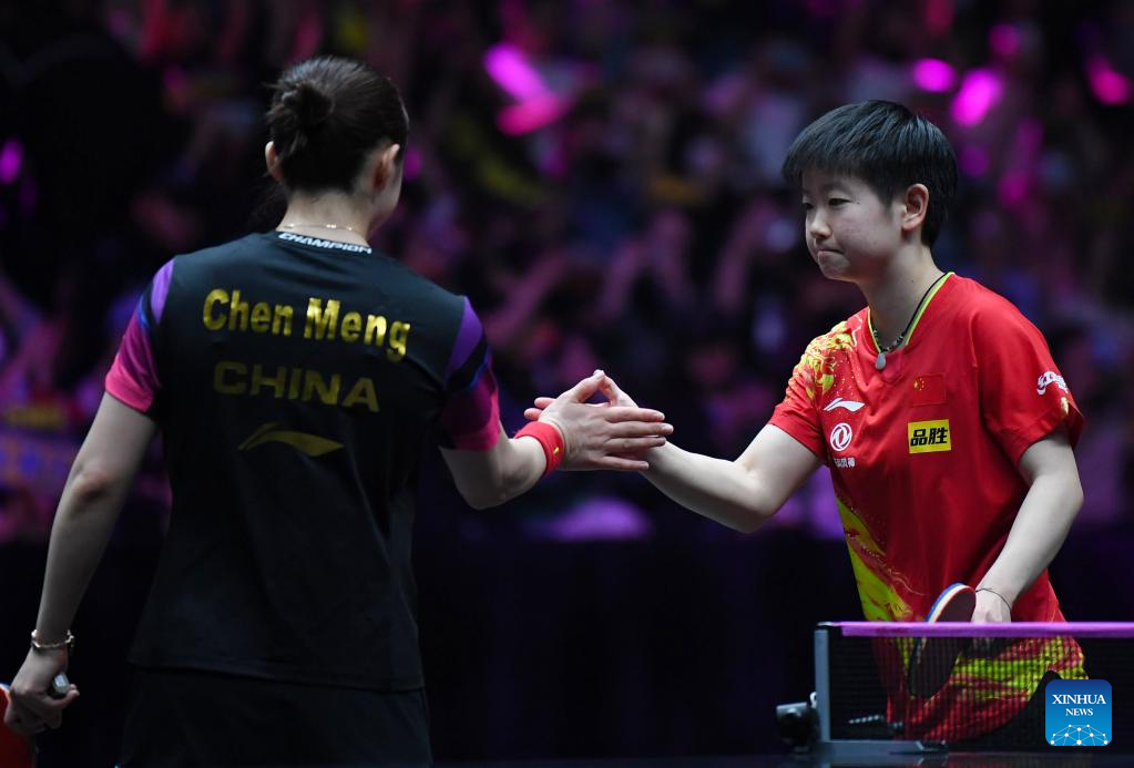 China set to sweep WTT Champions titles