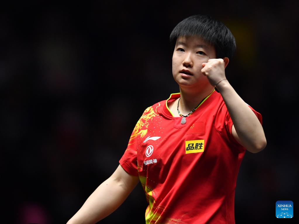 World No. 1s Fan, Sun crowned at WTT Champions in Xinxiang